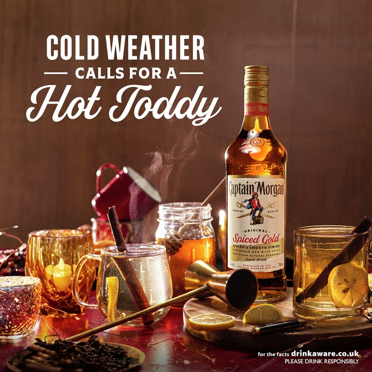 Captain Morgan Spiced Gold 70cl – Image 2