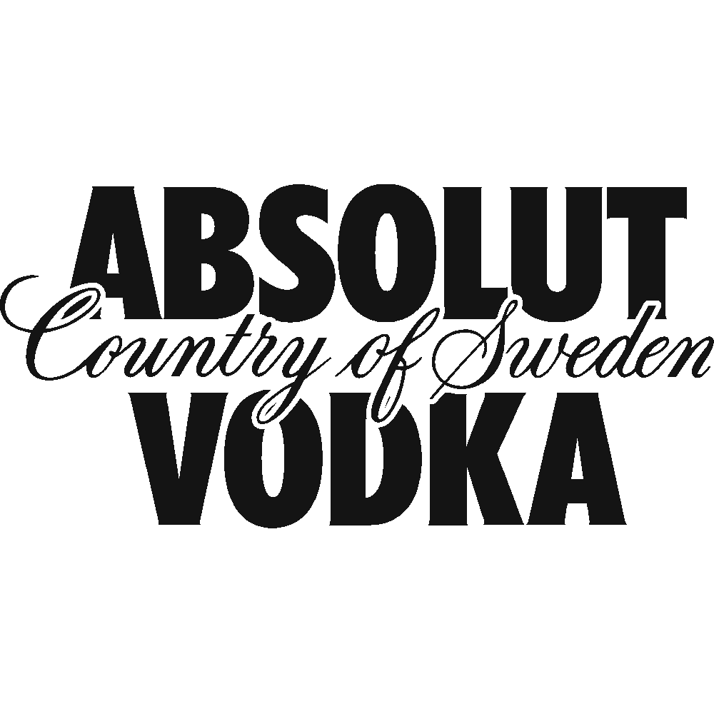 Absolut vodka